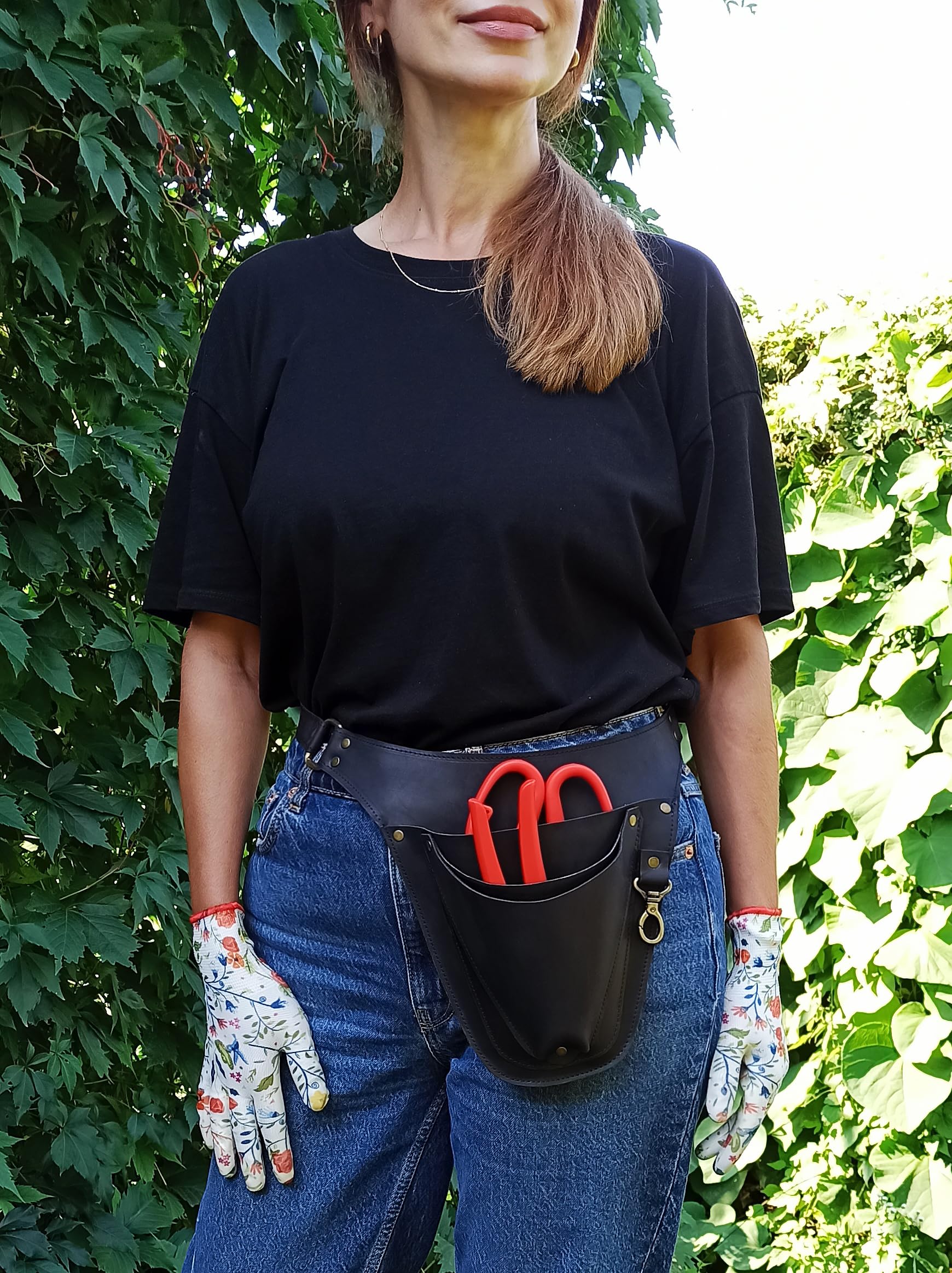Florist and gardener belt with pockets