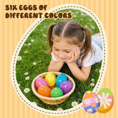 flower bouquet building block designs on spring Easter eggs