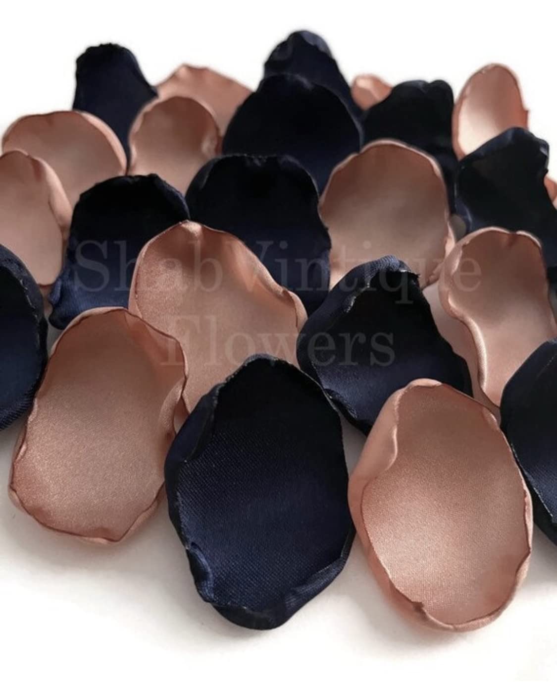 100 pack artificial rose petals for aisle and table scatter
