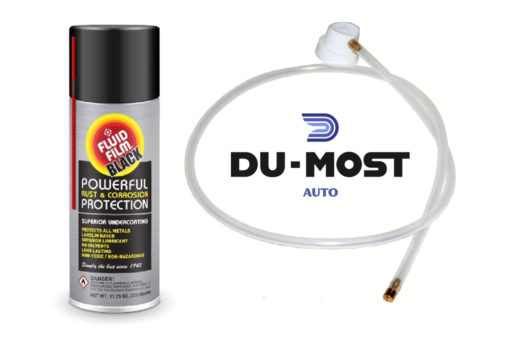 Fluid Film BLACK extension hose and spray nozzle