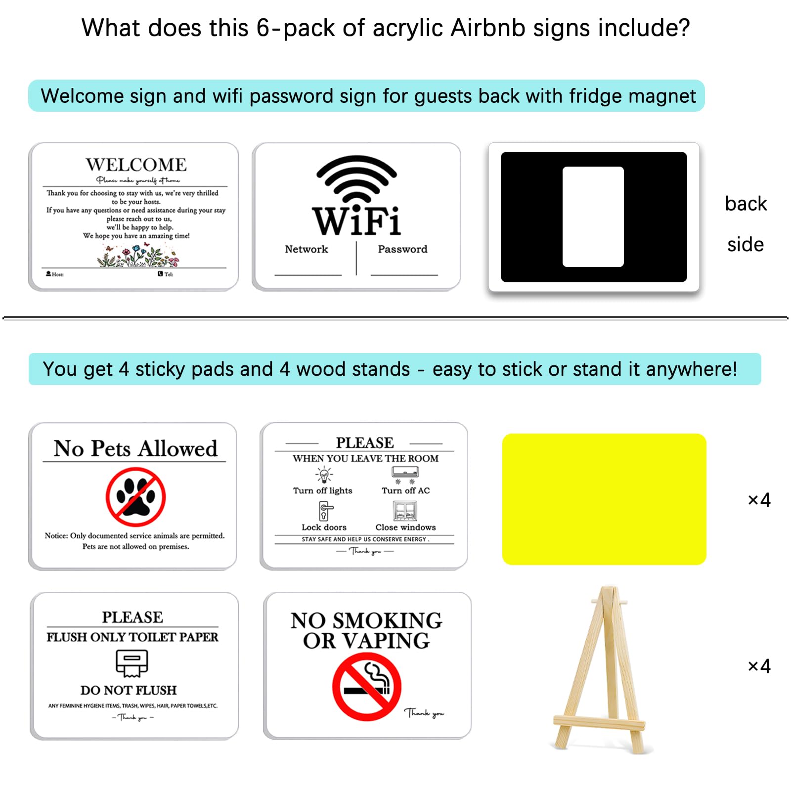 6 essential rental guides included in set