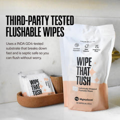 30 hand sanitizing wipes pack in the travel set