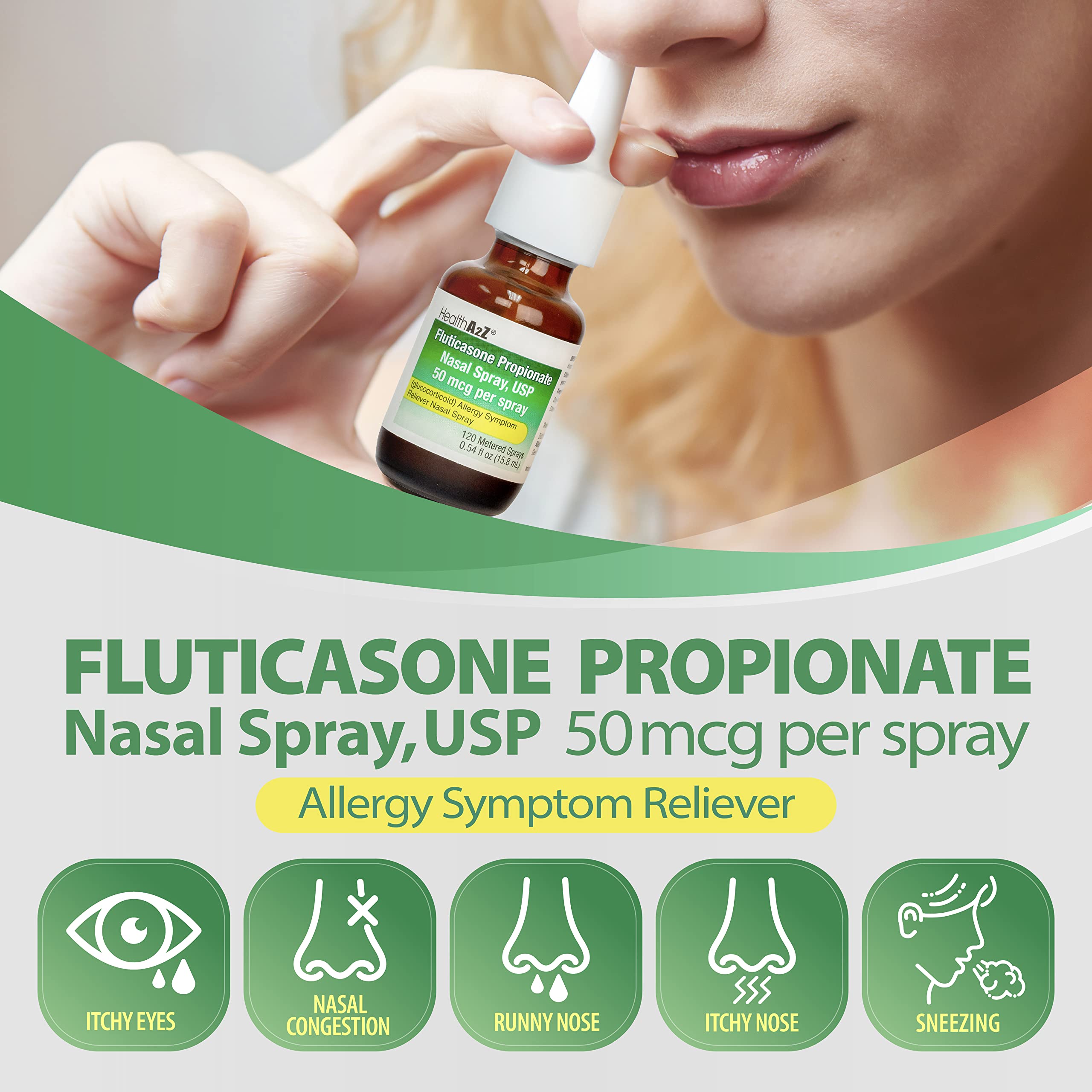 Fluticasone Propionate 50mcg spray HealthA2Z product image