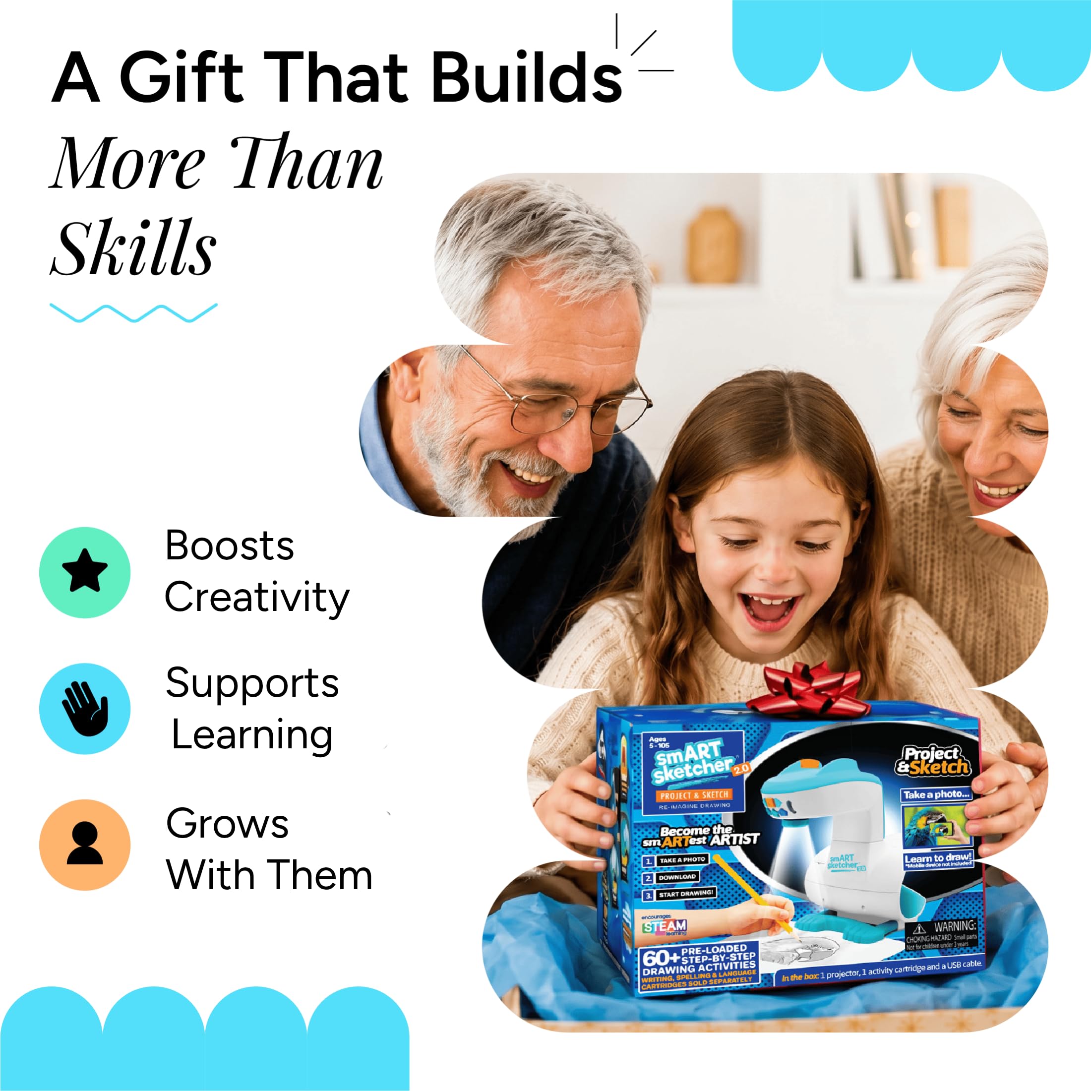 Educational benefits for kids hand-eye coordination and motor skills