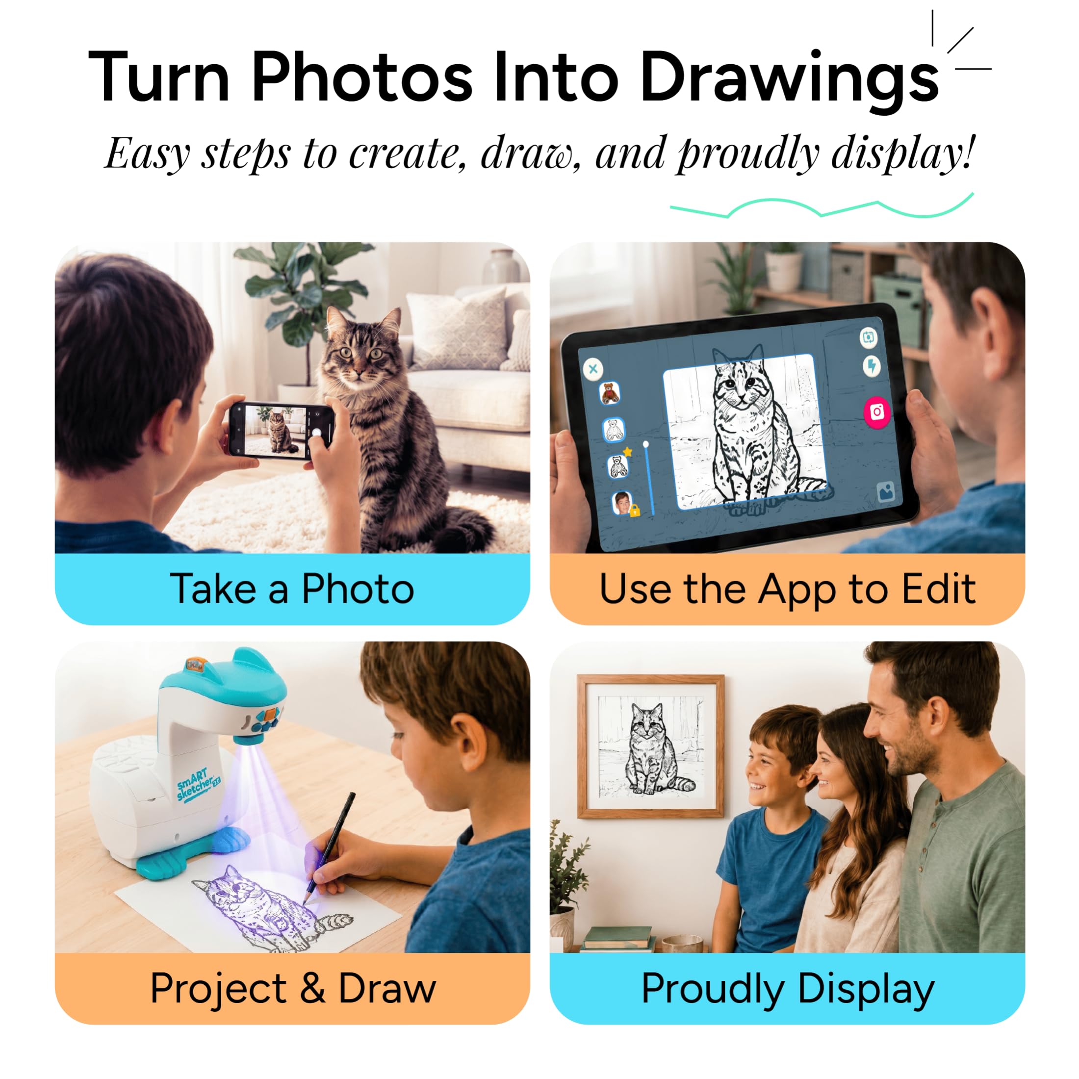 Independent play and creativity guidance for young artists