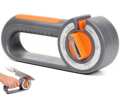 Flying Leaves 6-in-1 Knife Sharpener for Kitchen dial close up