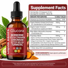 Ingredient list includes Berberis Aristata Extract and Cinnamon