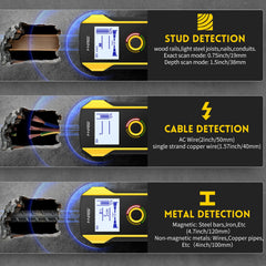 FNIRSI WD-01 6-in-1 detection close up