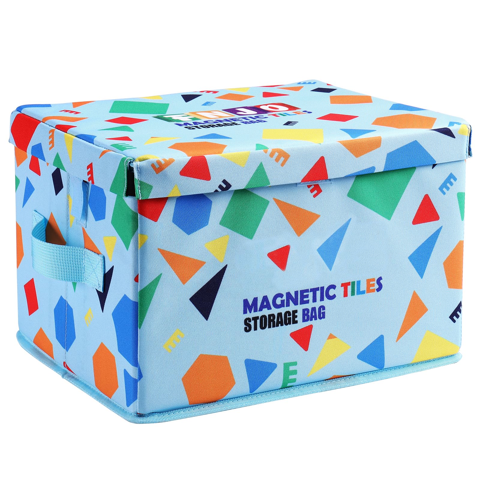 FNJO foldable toy storage bin with lid