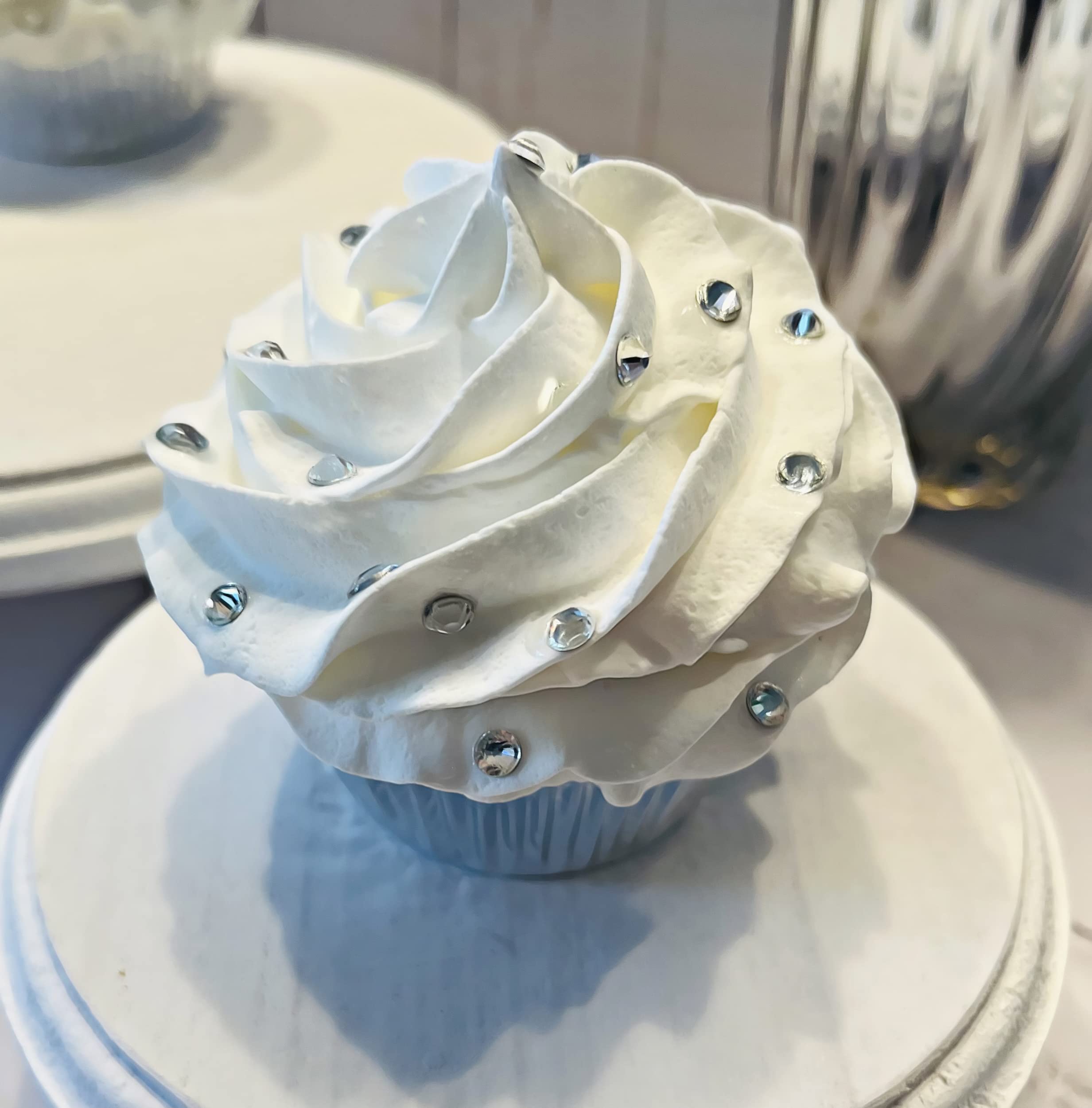 Lightweight foam indoor decor cupcakes