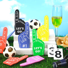 Vibrant EVA foam fingers for football baseball basketball events
