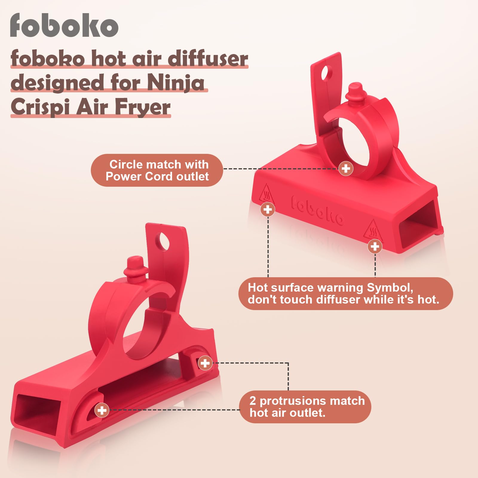 foboko diverter compatible with Ninja Crispi FN090
