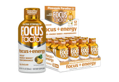 Focus Factor Extra Strength Energy Shots bottle pack