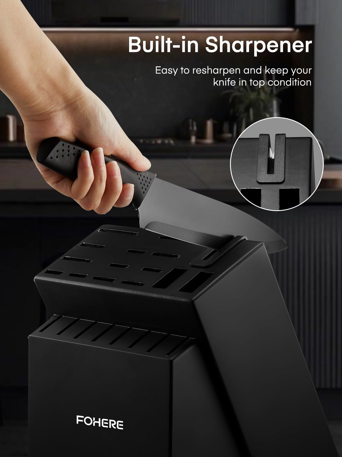 FOHERE slicing knife for precision cuts