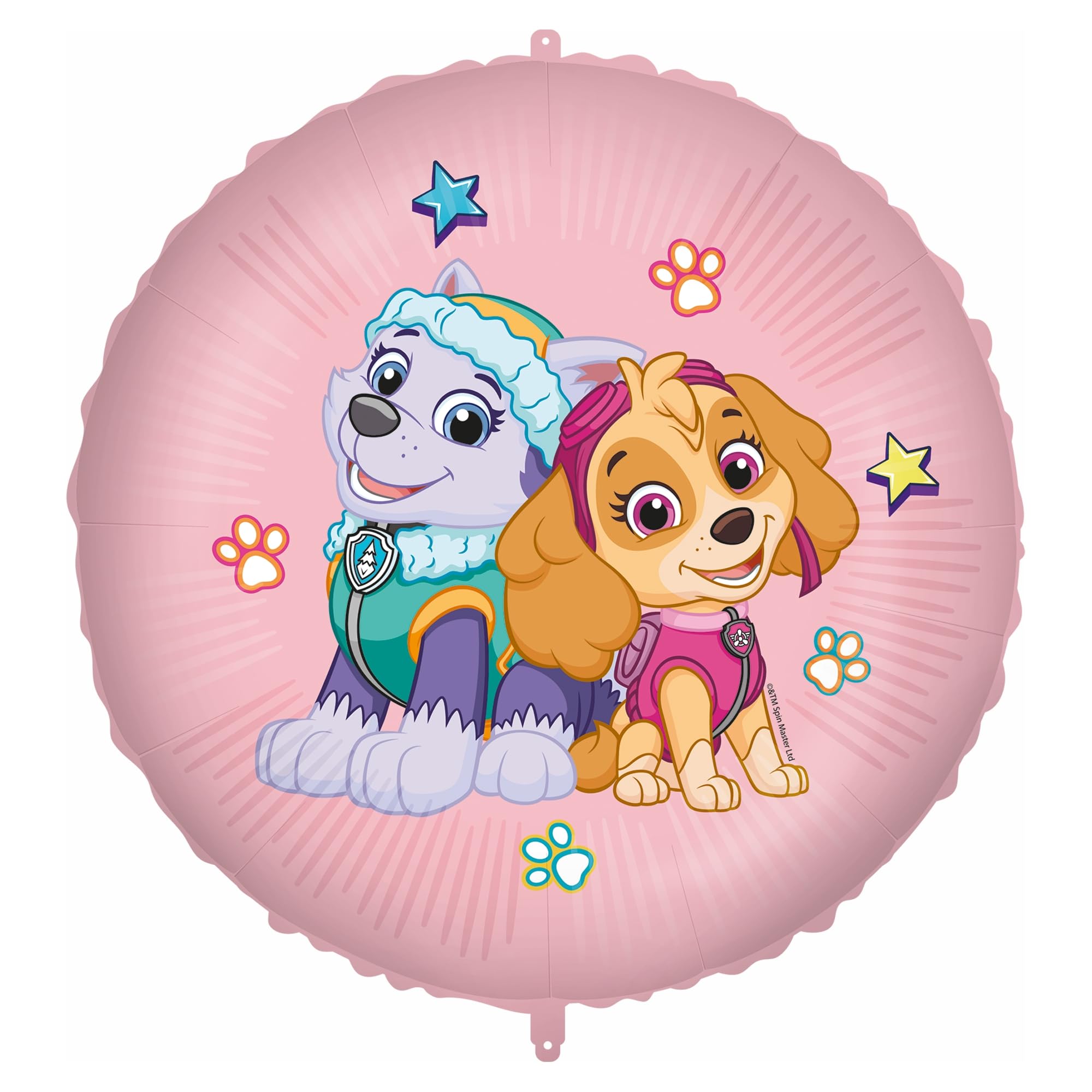18in pink star foil balloons Paw Patrol