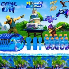 24 toppers for game themed party decor