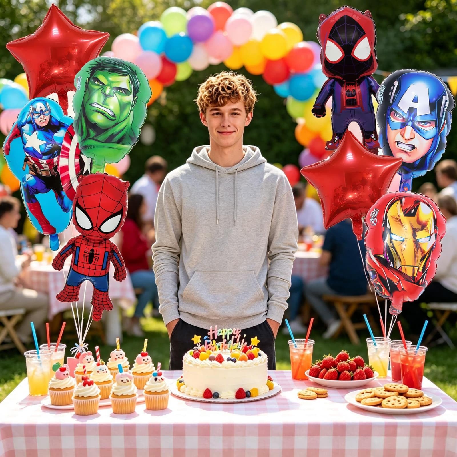 Durable foil balloons reusable for celebrations