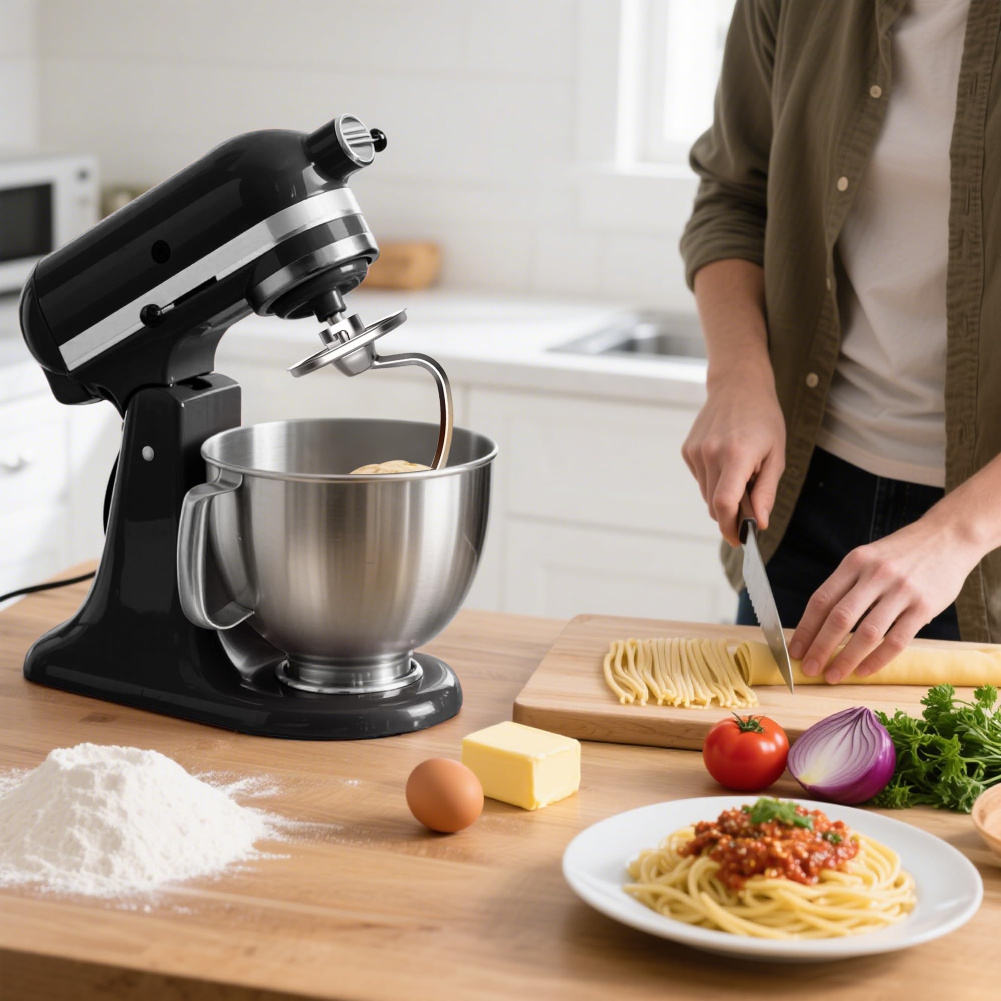 3-piece attachment kit for KitchenAid tilt-head mixer