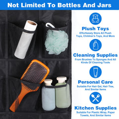 Foldable wall mount water bottle storage for kitchens and RVs