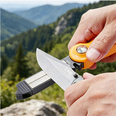Folding safety design with full-coverage handle