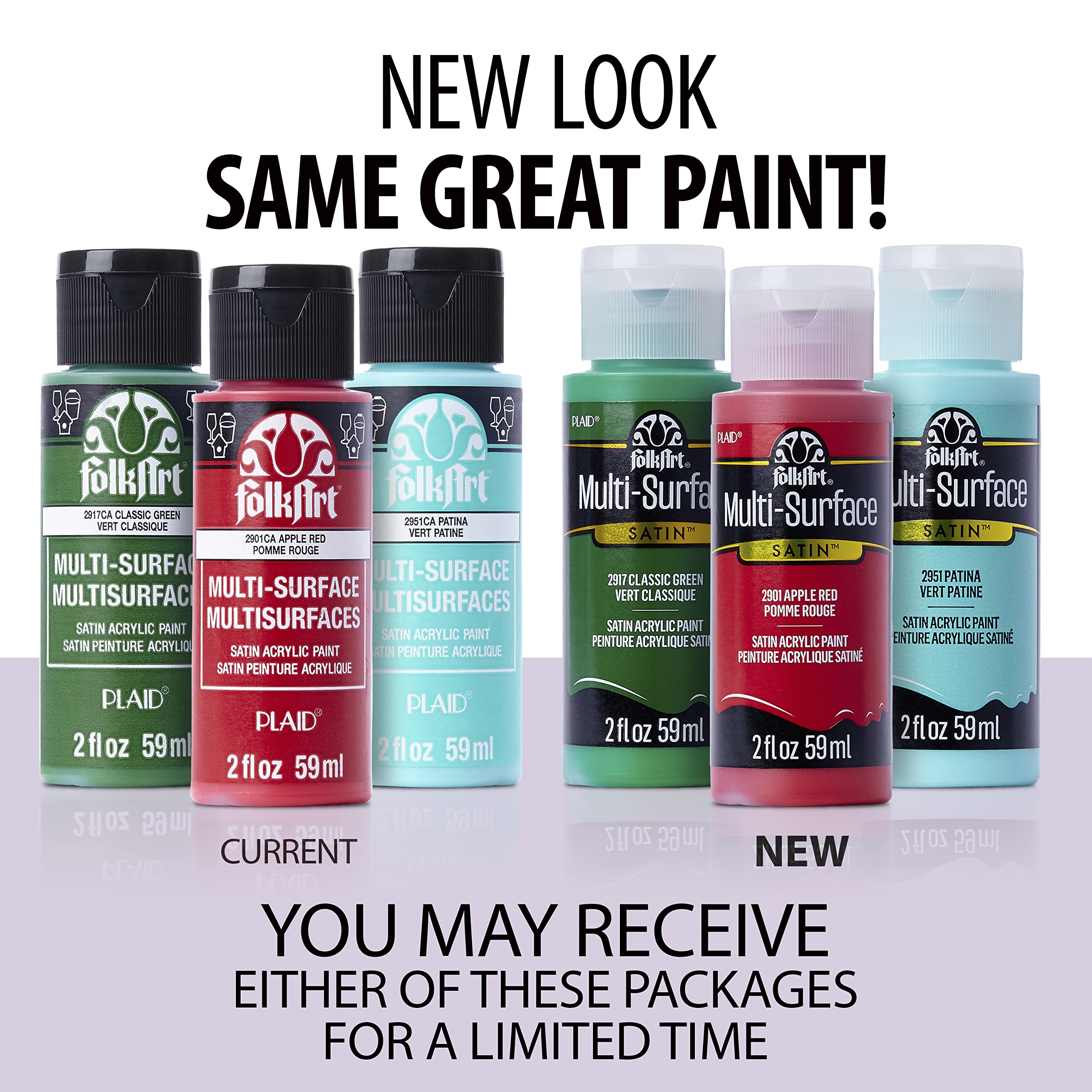FolkArt Multi-Surface Paint 2 oz bottle wicker white