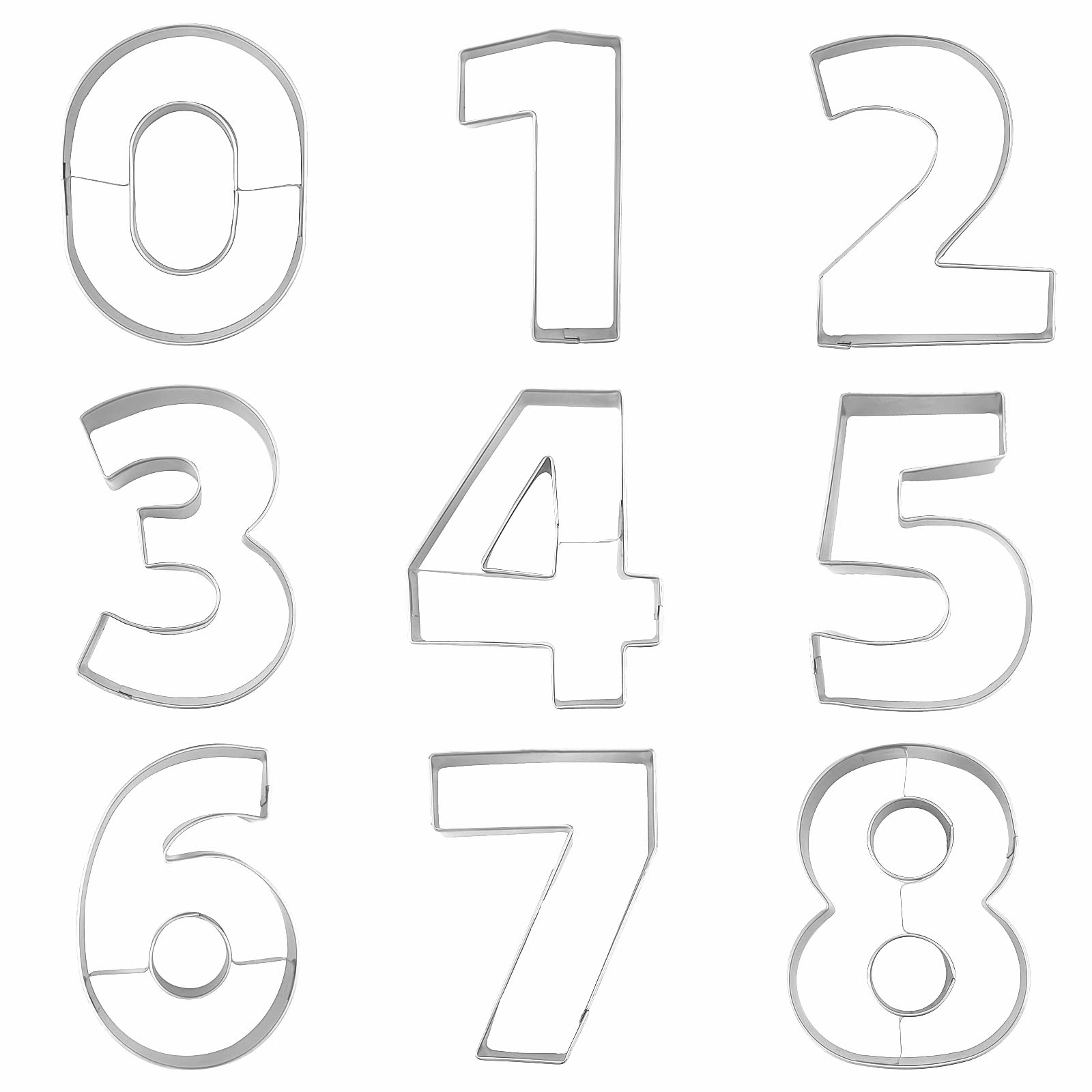 round angle design 4 inch cutters for cookies