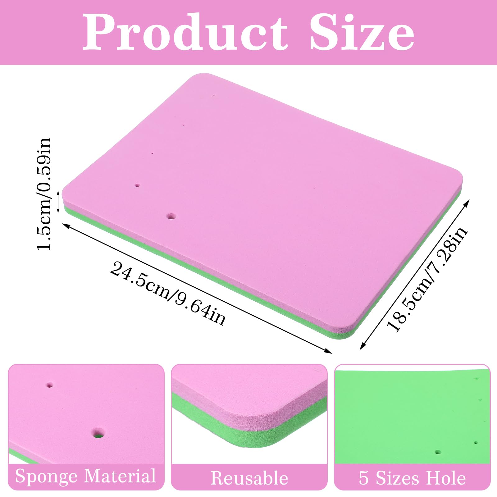 Fondant foam pad silicone sponge mat for sugarcraft