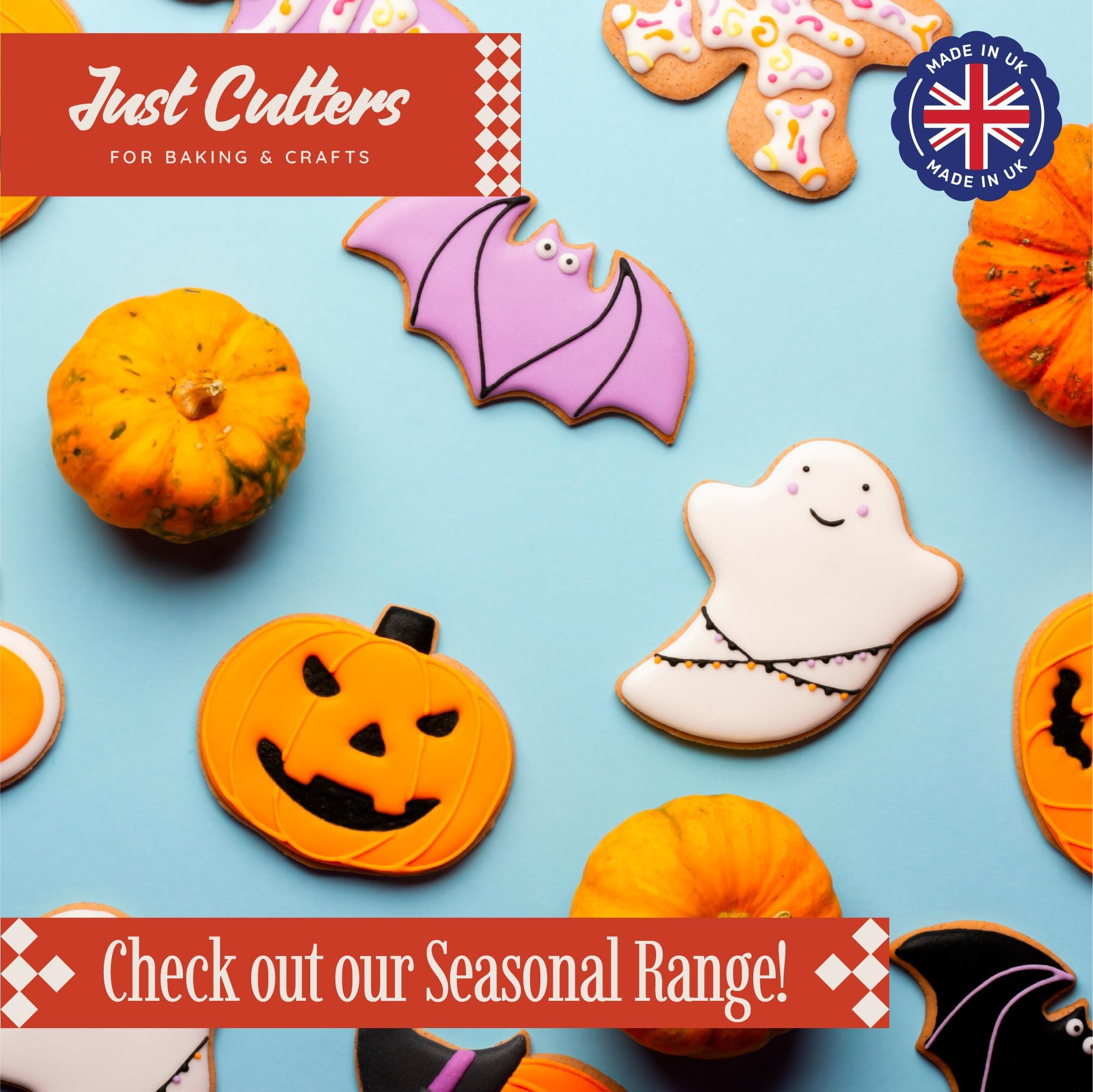 Durable plastic cloud cutters for fondant icing and crafts by JUST