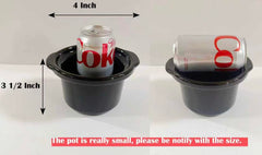 Stay-cool handles for safe handling