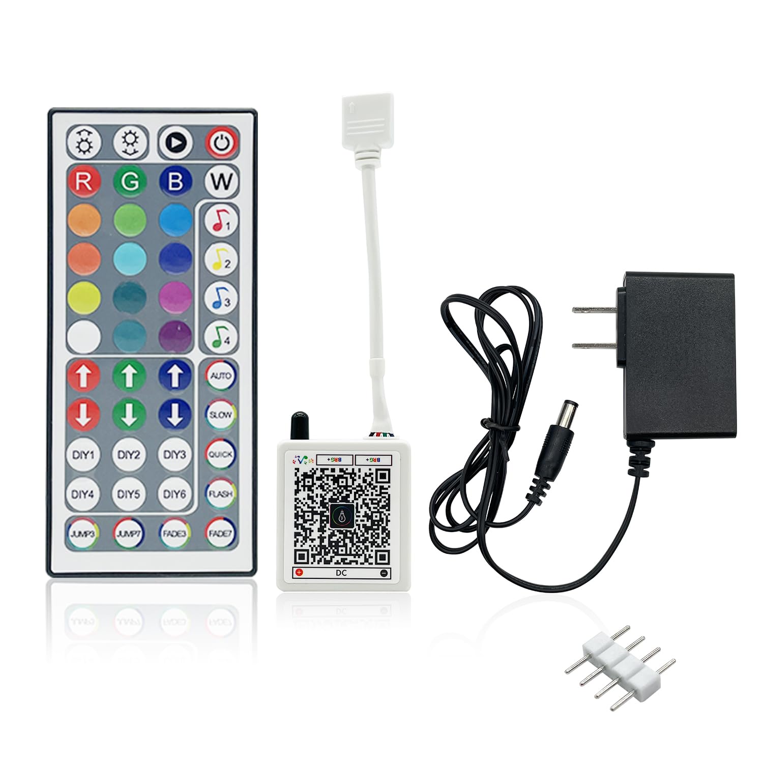 FONEWE 44 Key RGB LED Strip Lights with IR remote