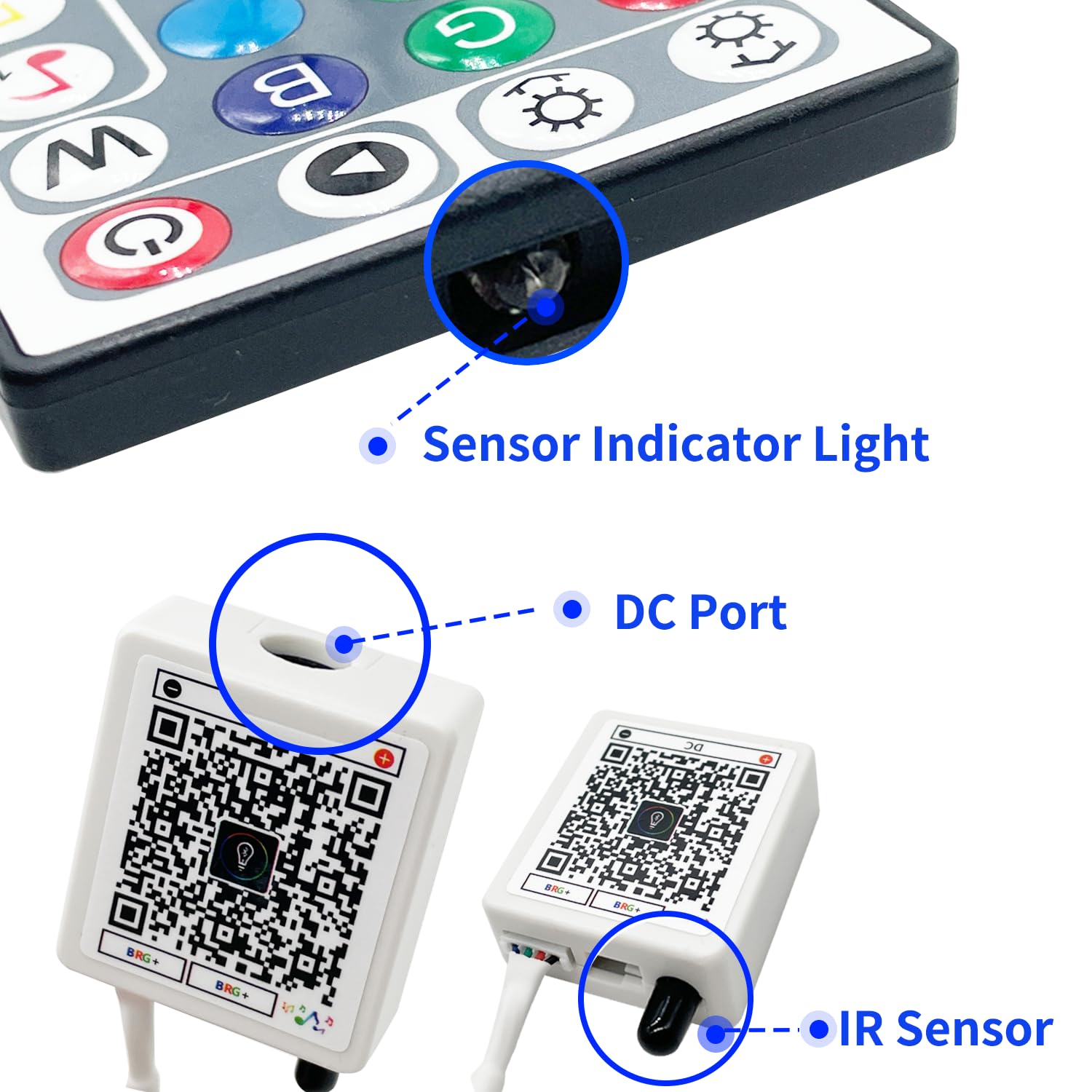 Control box for FONEWE LED strip lights