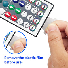 44-key IR remote control for FONEWE RGB LED strip lights