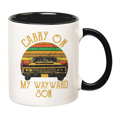 Handmade ceramic Fonhark mug 11 ounce