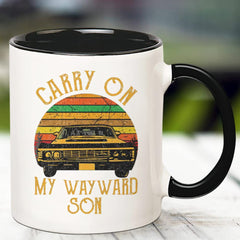 Fonhark mug printed on both sides for visibility