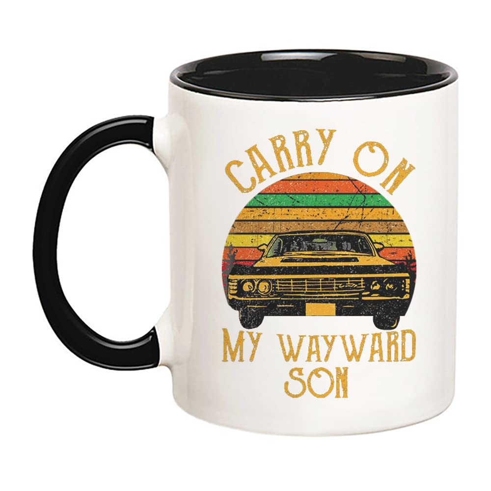 Fonhark Supernatural Mug Carry On My Wayward Son 11 oz mug