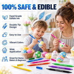 Food grade edible ink markers safe for fondant and cookies