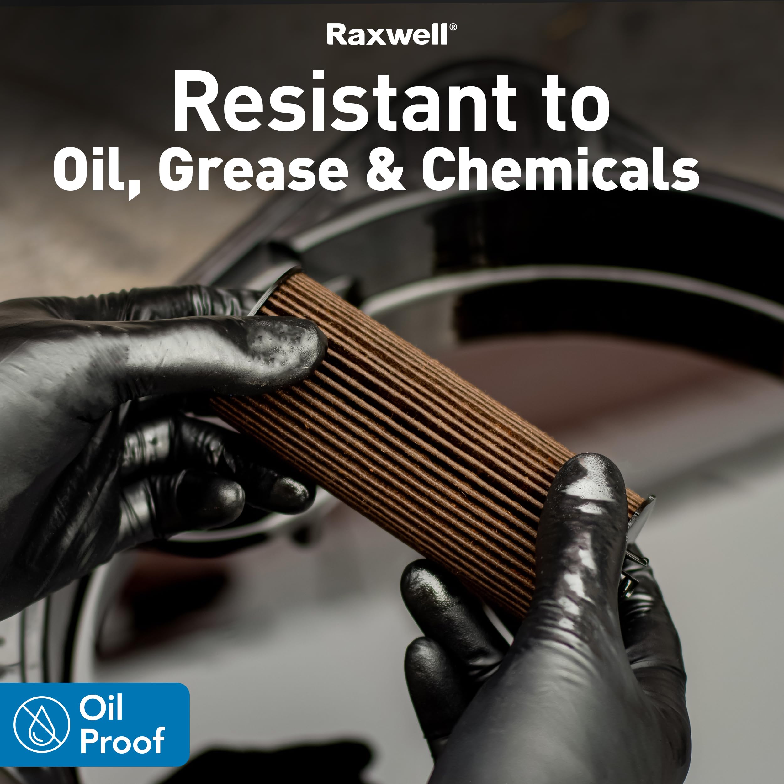 Food grade nitrile gloves by Raxwell packaging
