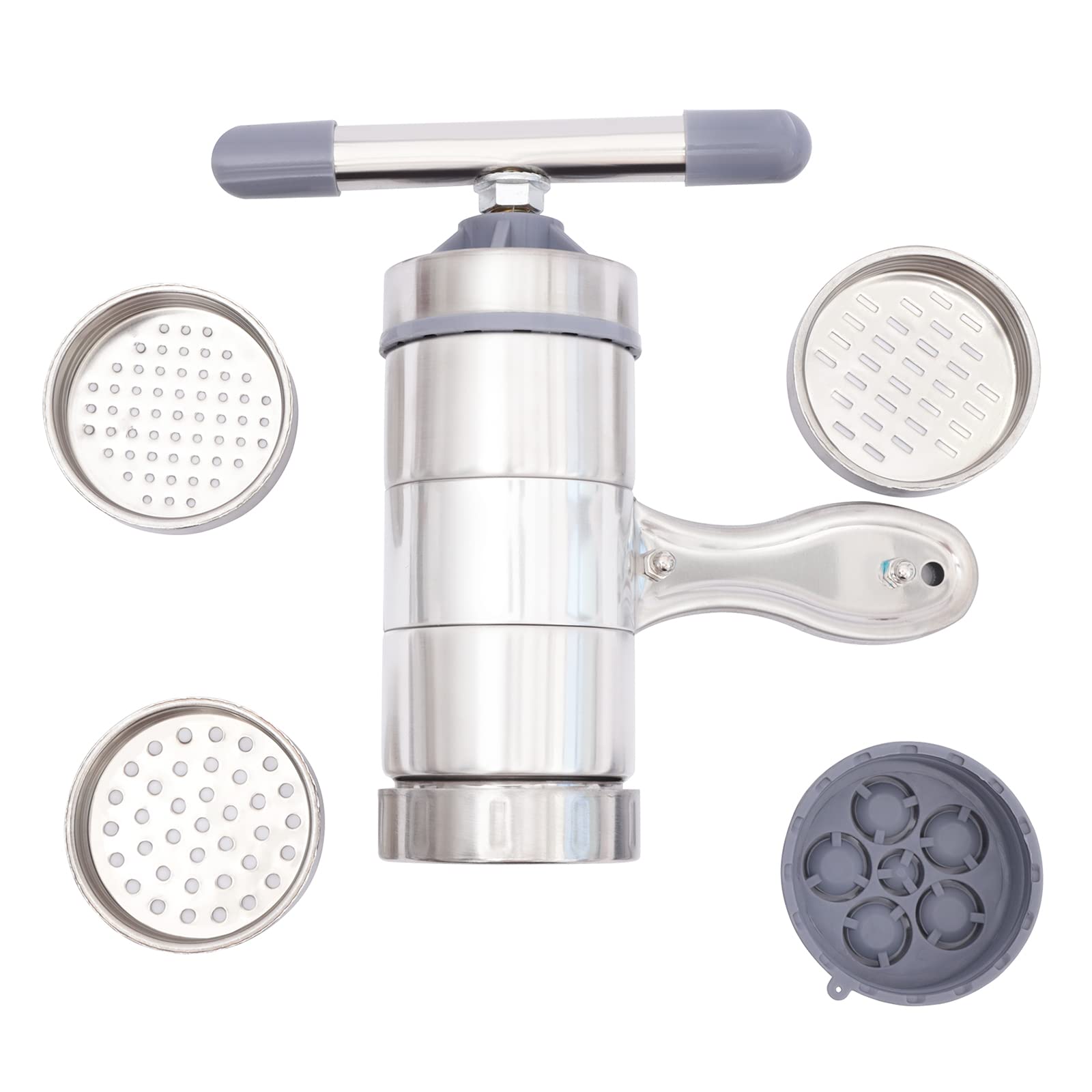 Food-grade stainless steel construction for noodle maker