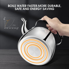 18/8 culinary grade stainless steel safe food grade kettle