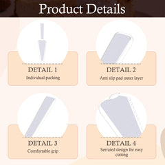 food safe serrated blade cake cutter for cakes pies pizzas pastries