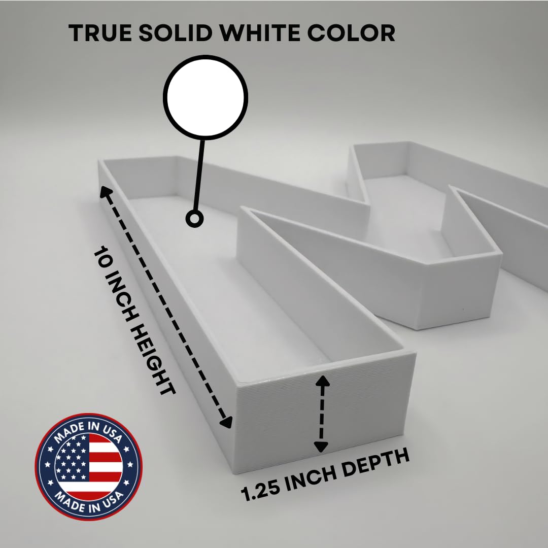 Food safe plastic serving trays A White image 5