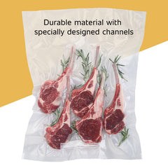 FoodSaver pre-cut freezer bags included in variety pack