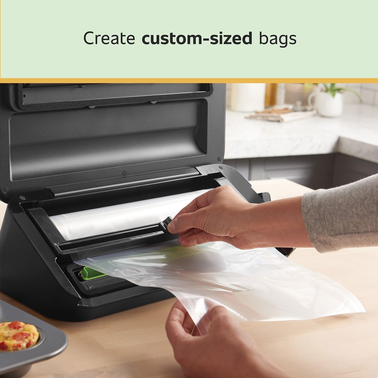 FoodSaver medium rolls included in variety pack