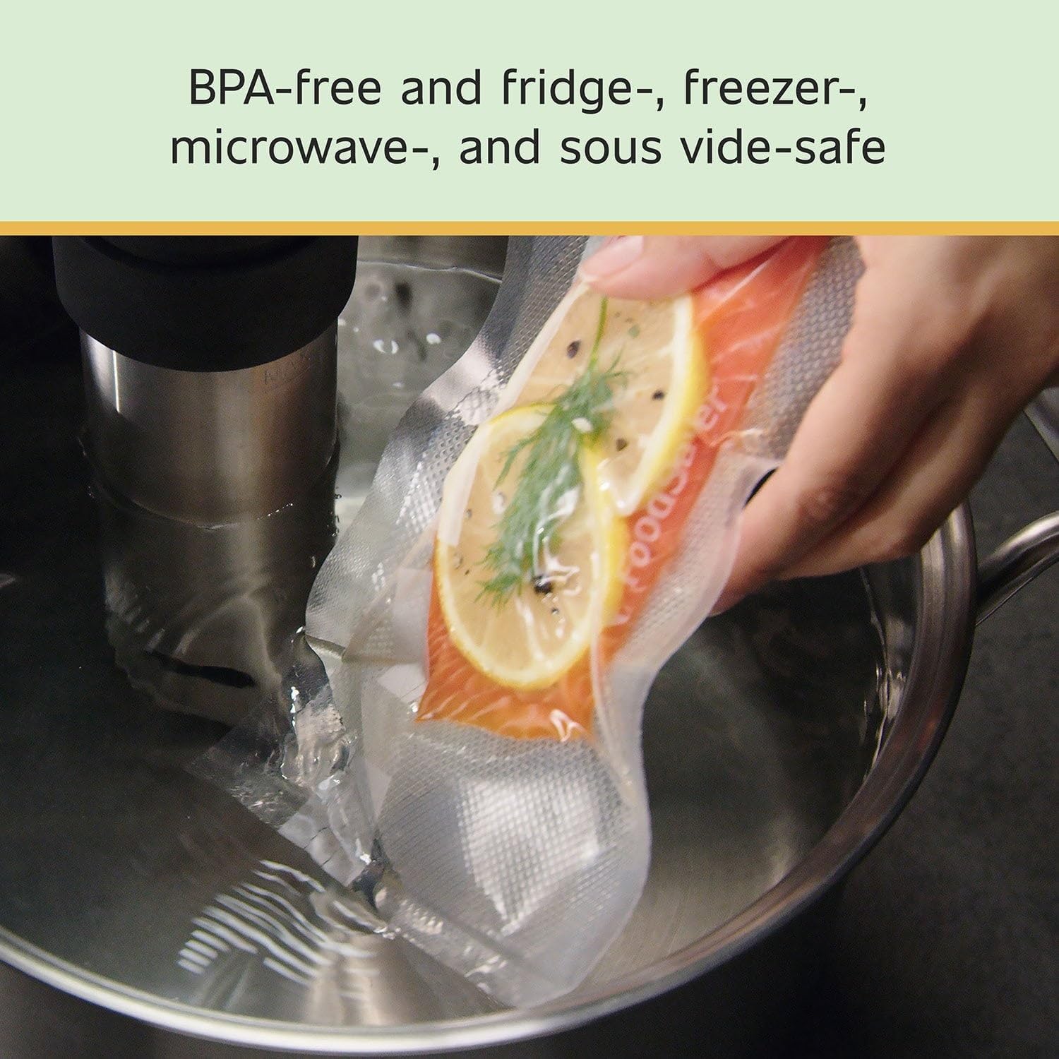 FoodSaver variety pack packaging with rolls and bags