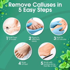 Cone dispense cap on DeEnti foot callus remover gel