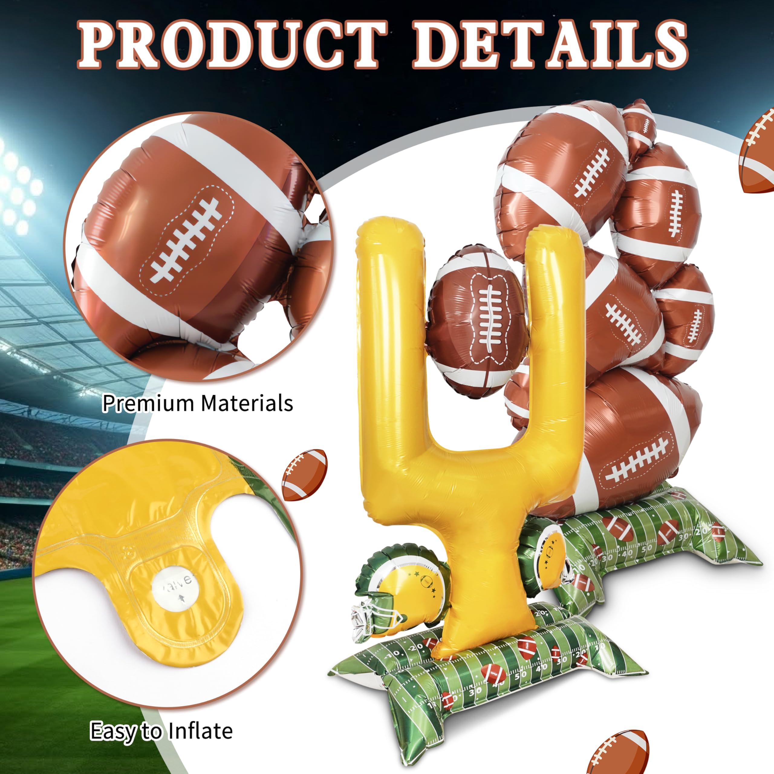 soccer balloon dimensions 37 x 59.06 inches and 26.77 x 59.06 inches