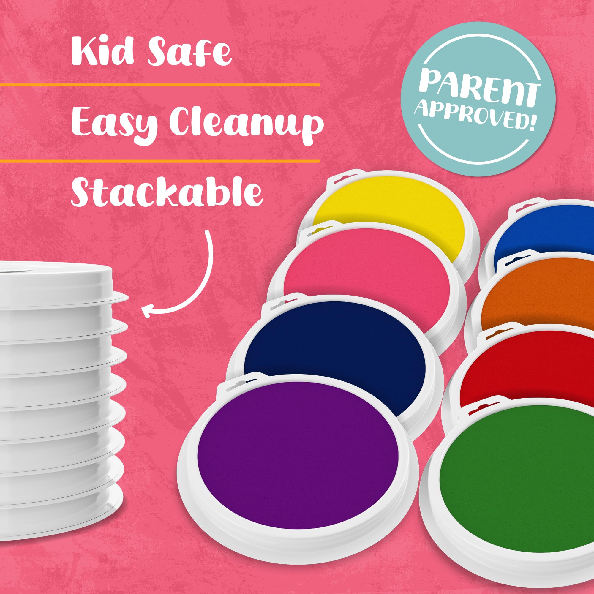 footprint ink pads 7 inch size for kids