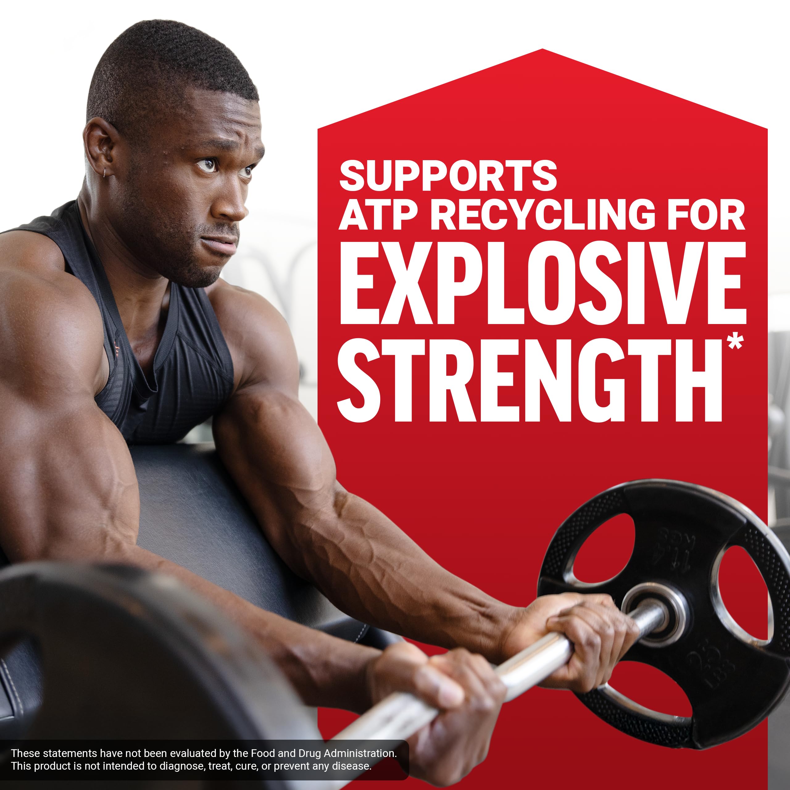 Third party tested seal on Force Factor Creatine Monohydrate Powder