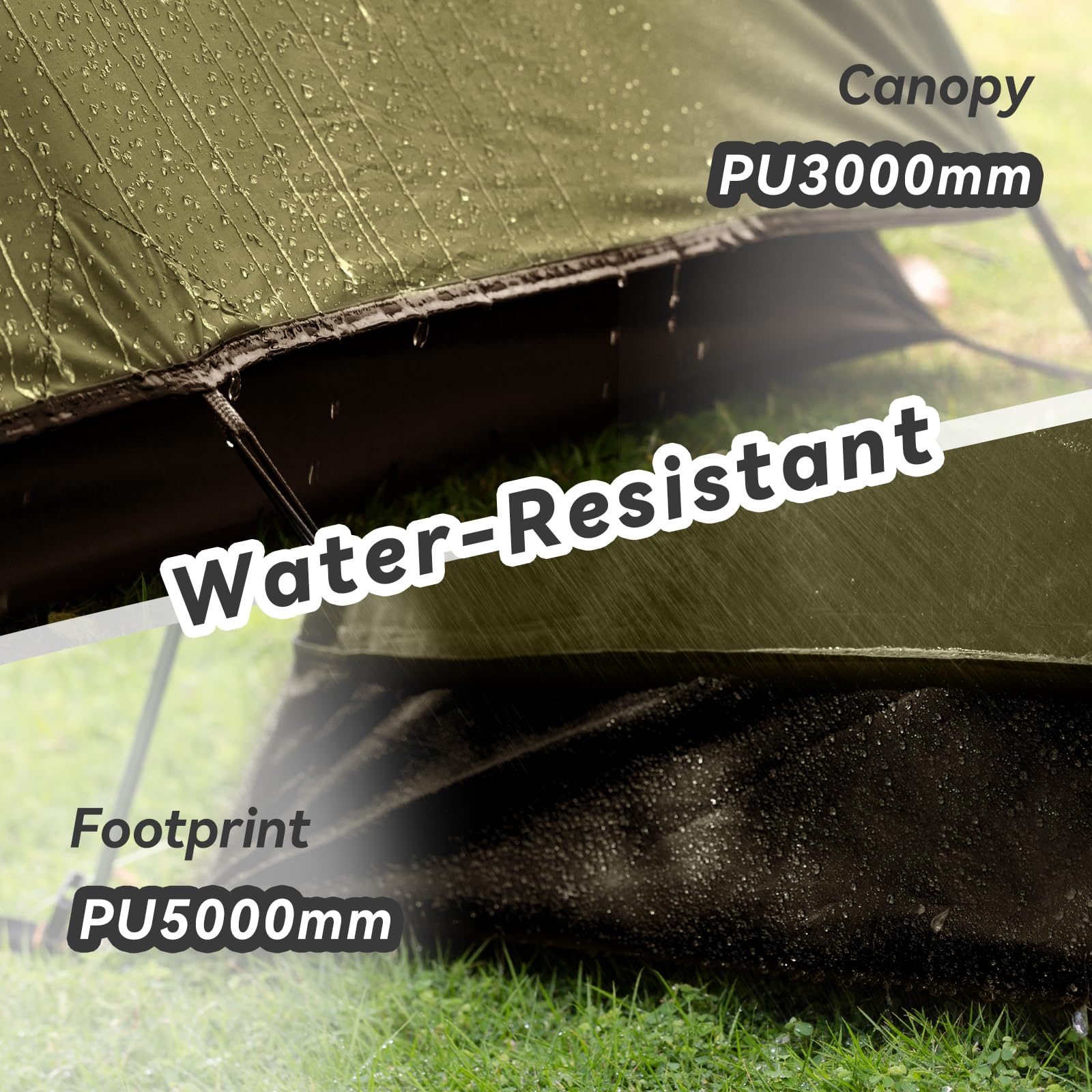 Forceatt Camping Tent weight 5.68 lb 2.58 kg