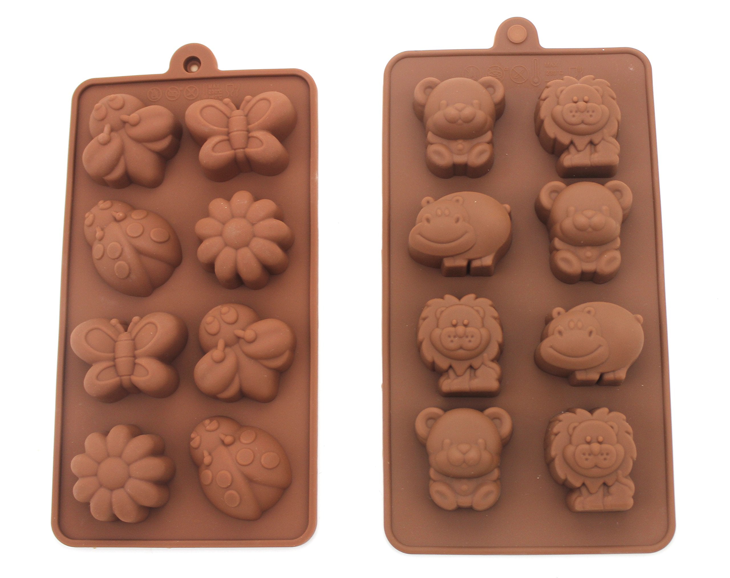 Forest Cute Theme animal and insect silicone molds for party decor